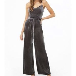 Velvet Jumpsuit